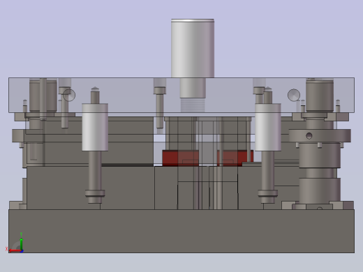 735894-支架弯曲级进模设计=300后视缩略图