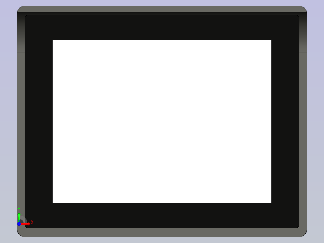TFT LCD 3.5 英寸前视图