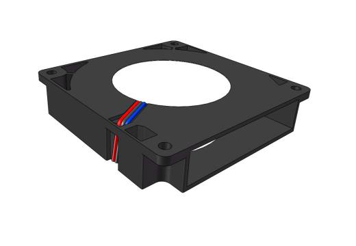 涡轮风扇发动机50x50x10毫米，12v，150毫安，由台达风扇制造缩略图