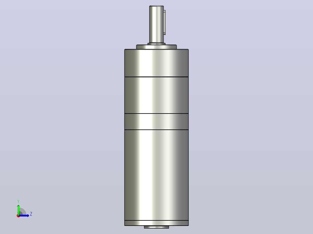 Z72BLDPN150W减速比二级整机左视图
