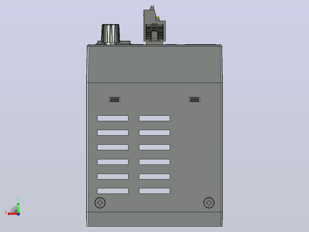 变频器K025后视图