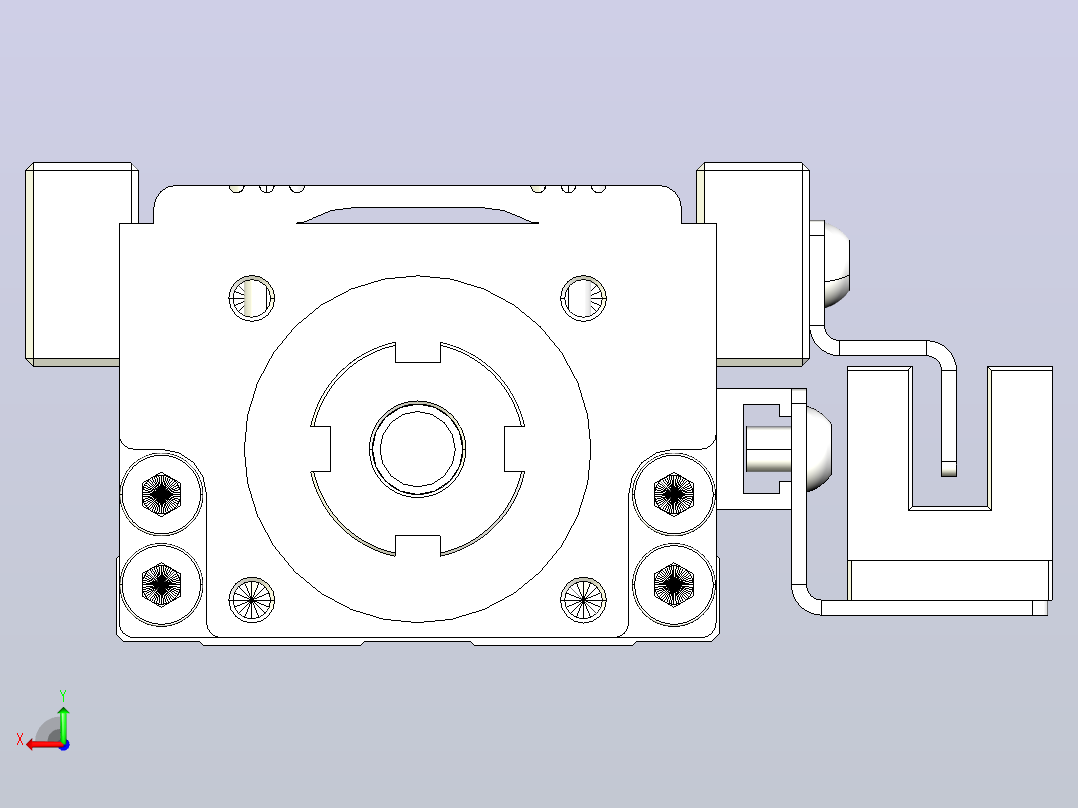 钢基模组TPA-KNR-4002C-100A1-M-H0S2后视图