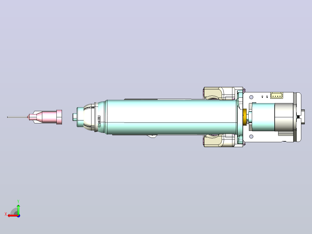 USB焊膏分配器5V DC无空气后视图