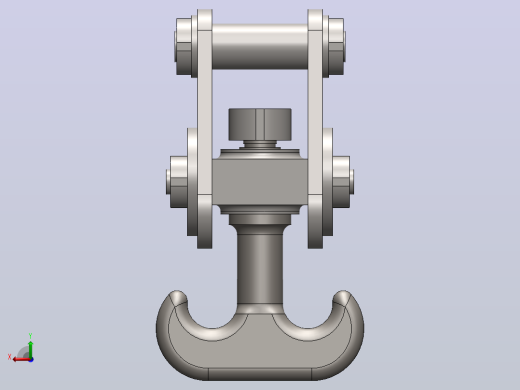 solidworks起重机吊钩后视缩略图