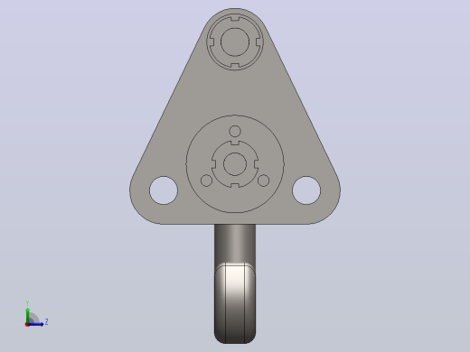 solidworks起重机吊钩左视缩略图