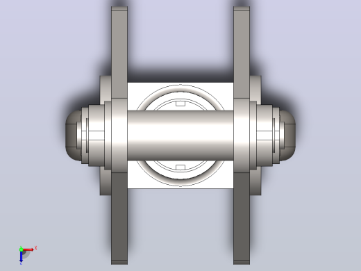 solidworks起重机吊钩俯视缩略图