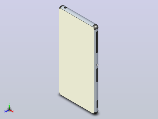 索尼xperia z3 54正等轴测缩略图