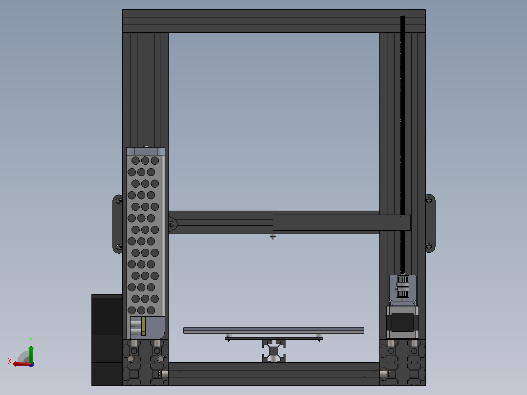 3D打印机后视图
