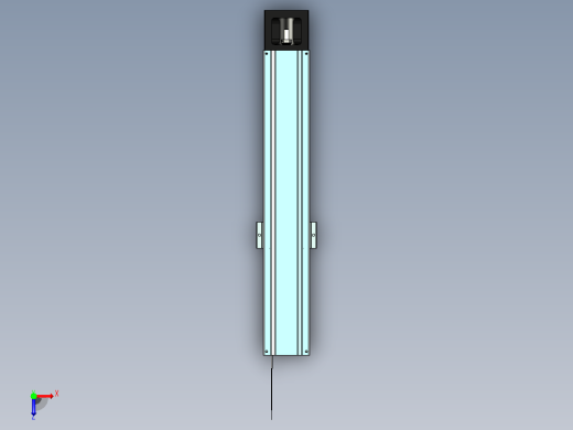 创锋精工电动滑台CFK86S-540C俯视缩略图