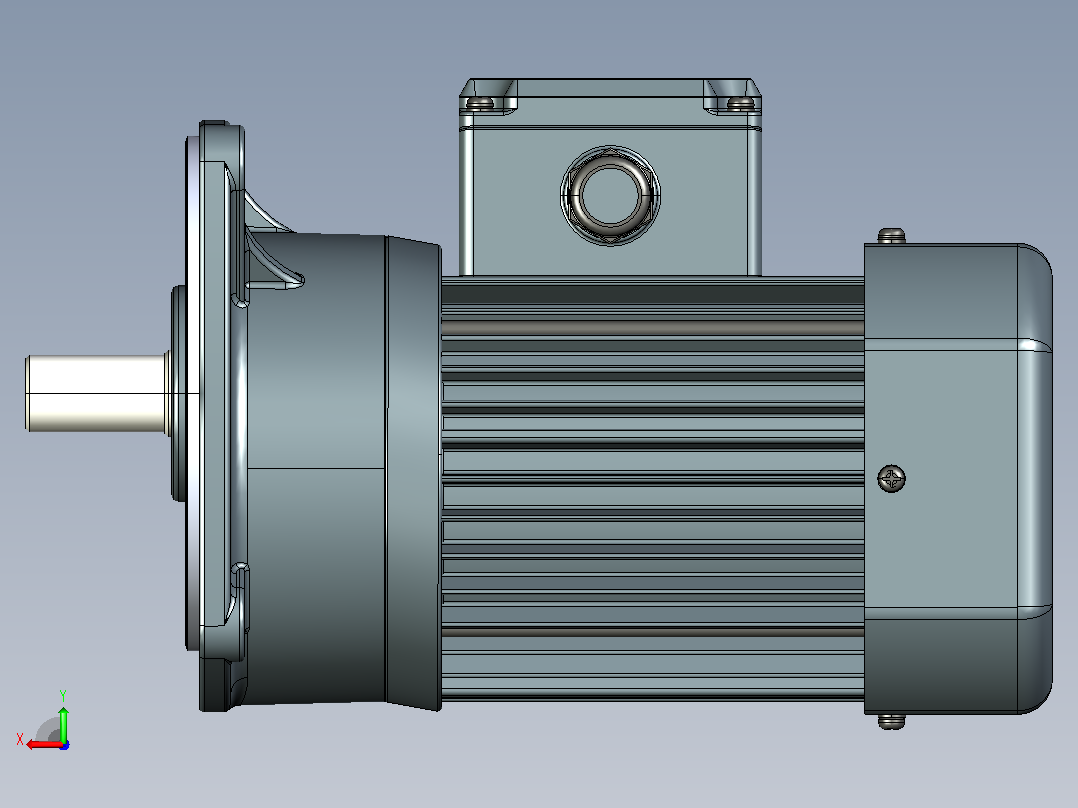 标准电机s250v01-R后视图