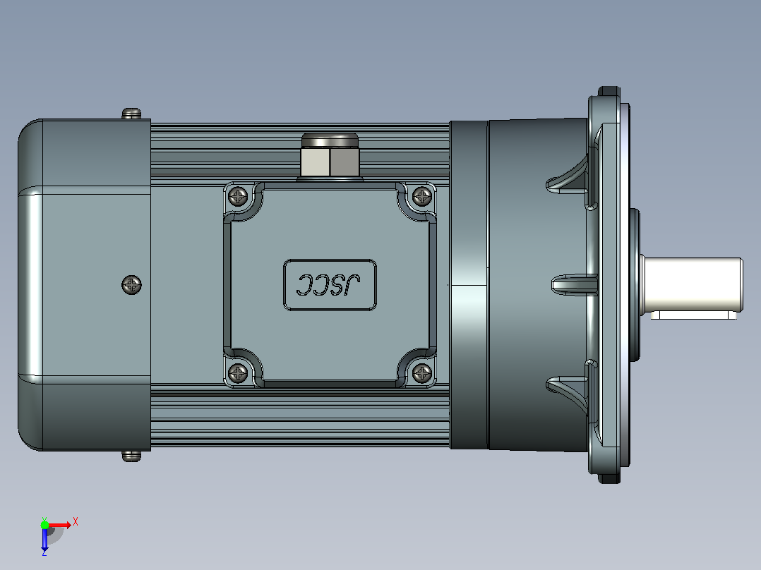 标准电机s250v01-R俯视图