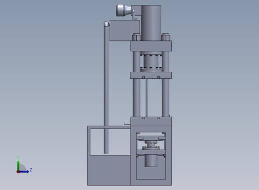 A44-液压拉伸机左视缩略图