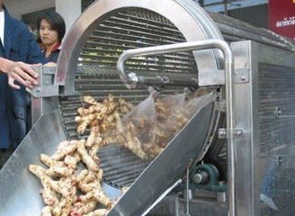 马铃薯去皮机设计含SW三维图