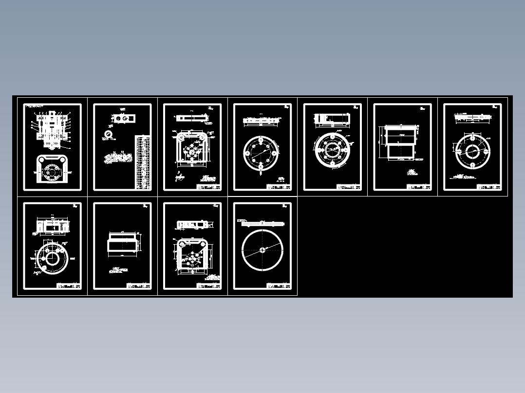 导柱式弹顶落料模