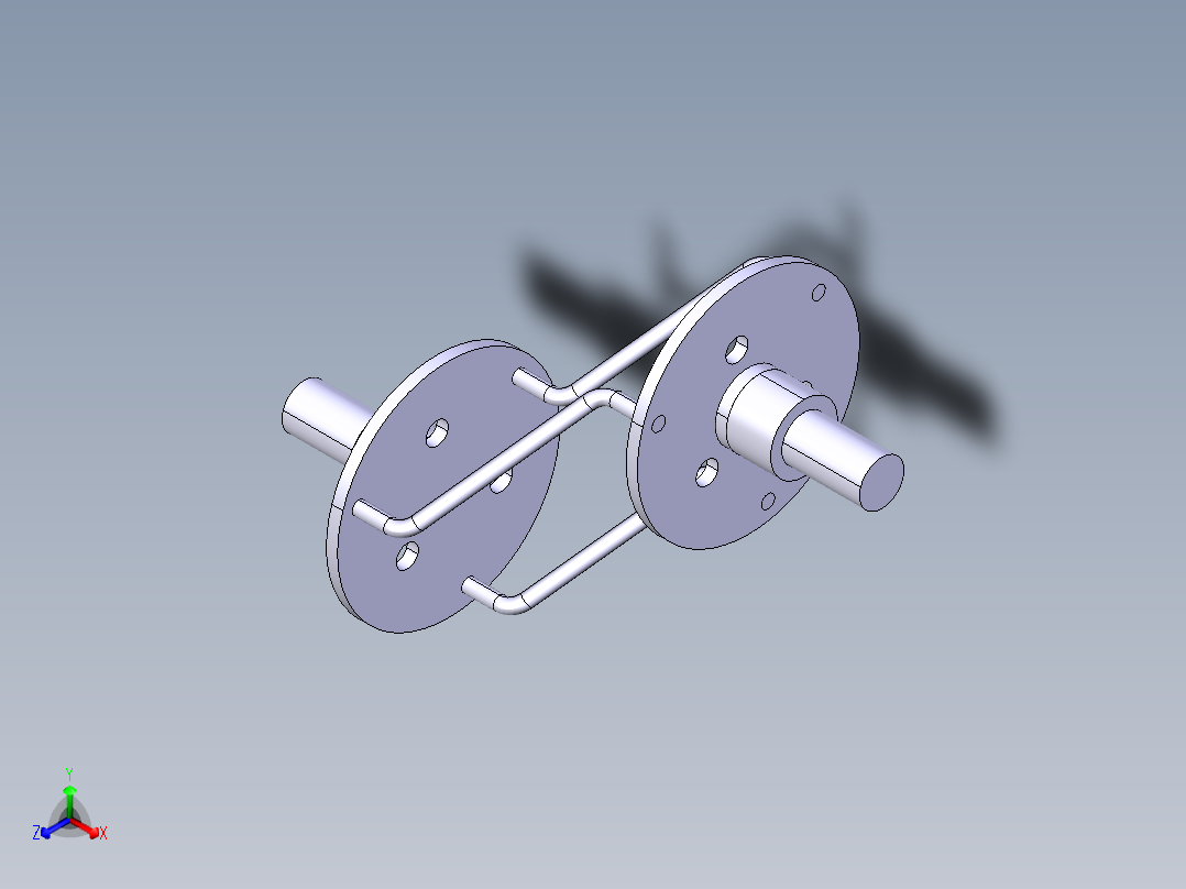 平行四边形的旋转运动结构