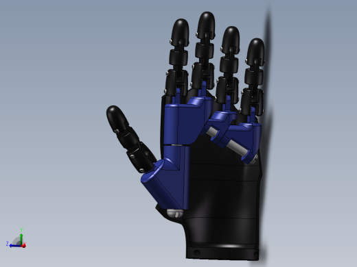 仿生手臂设计 非标机械自动化3D三维图纸