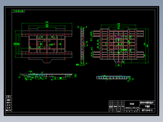 DK77120电火花线切割机床（带公差图纸太多）