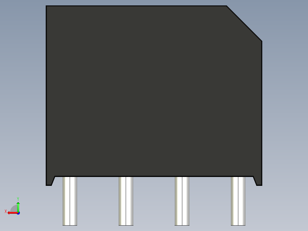 桥式整流器-KBL.STEP后视图
