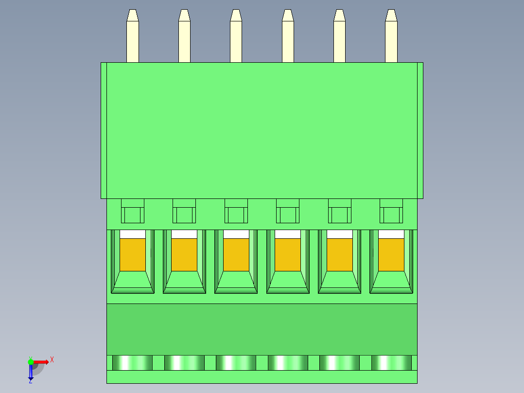 15EDG-3.5-6P(V-Hht)俯视图