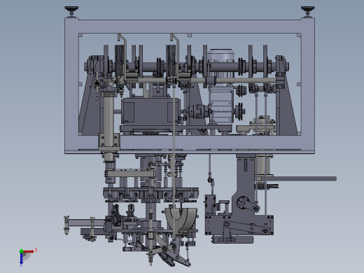 机械组装机设备俯视缩略图