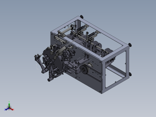 机械组装机设备正等轴测缩略图