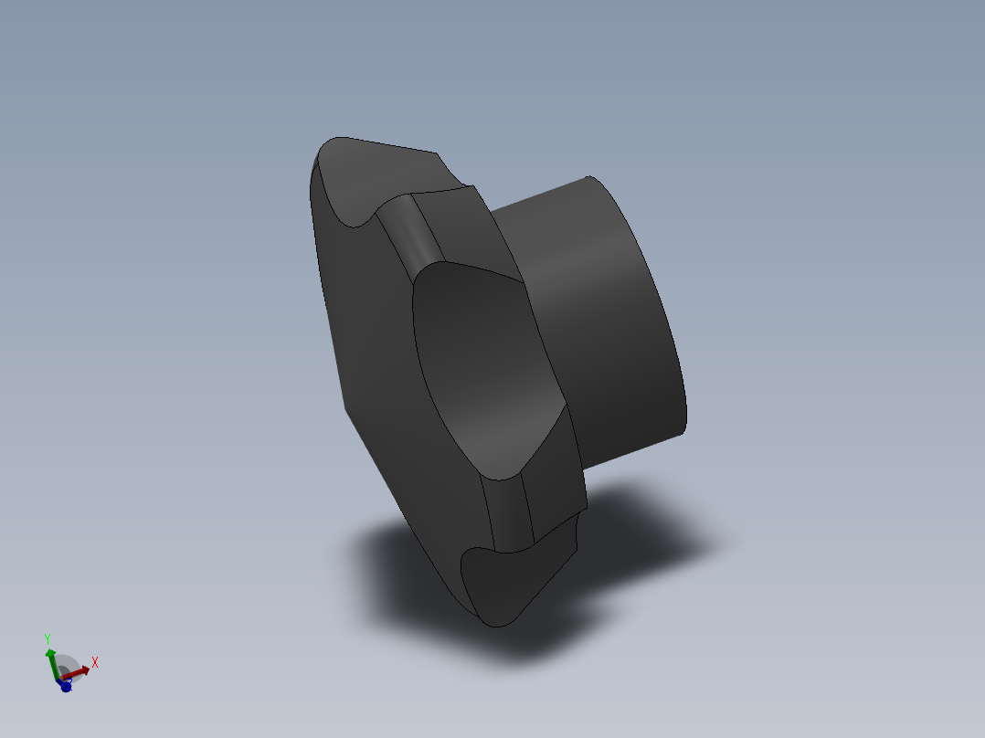 通孔星形把手M6