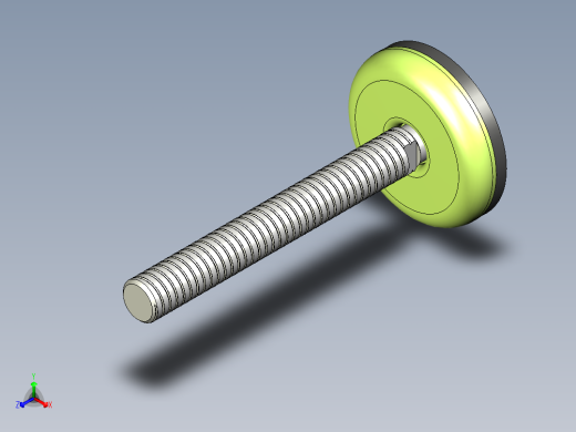 不銹鋼水平調整腳座546-3D多系列多零件图纸模型