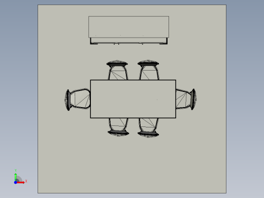 dining-room-set-tsvetan-milenkov-餐厅桌椅前视缩略图