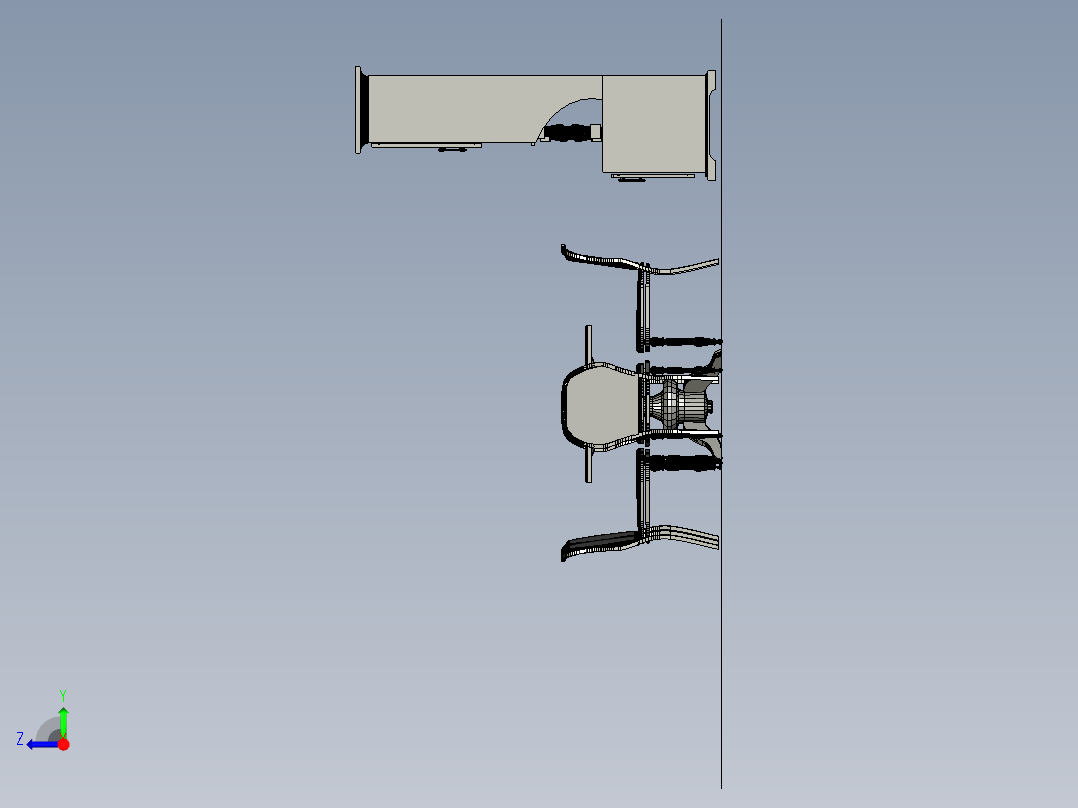 dining-room-set-tsvetan-milenkov-餐厅桌椅右视图