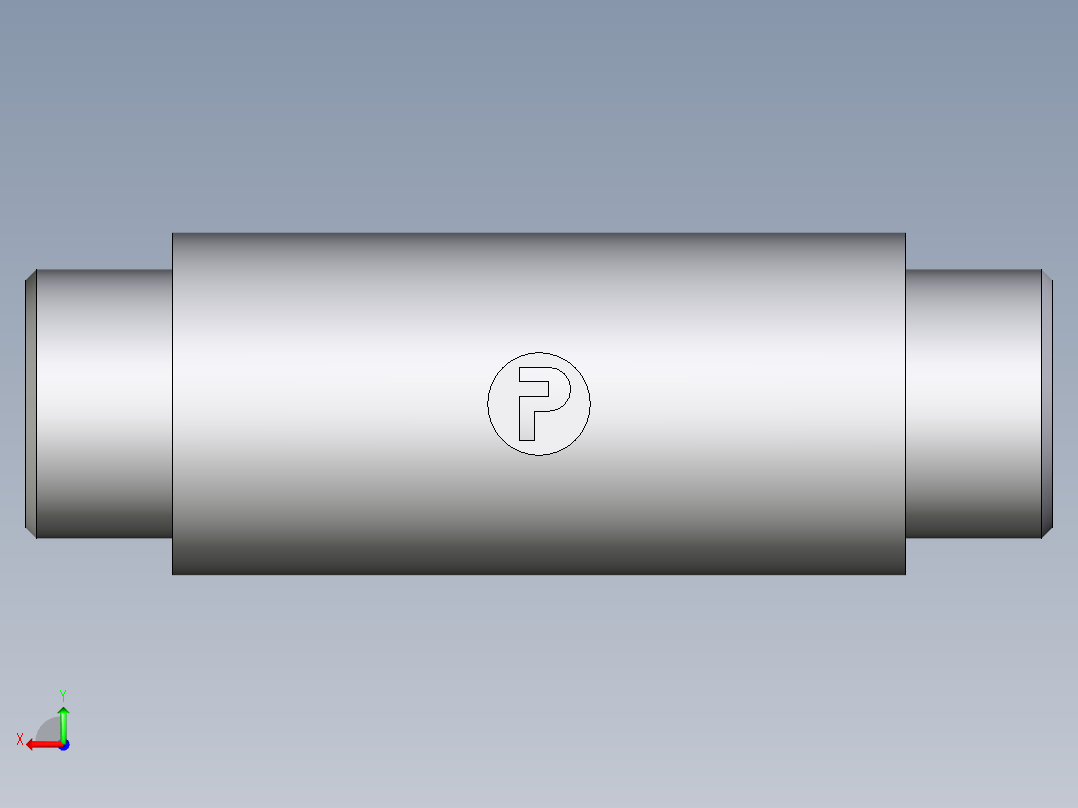 卡套式工业通用硬管接头EO_Weld_bulkhead_fitting_ESV15LX后视图