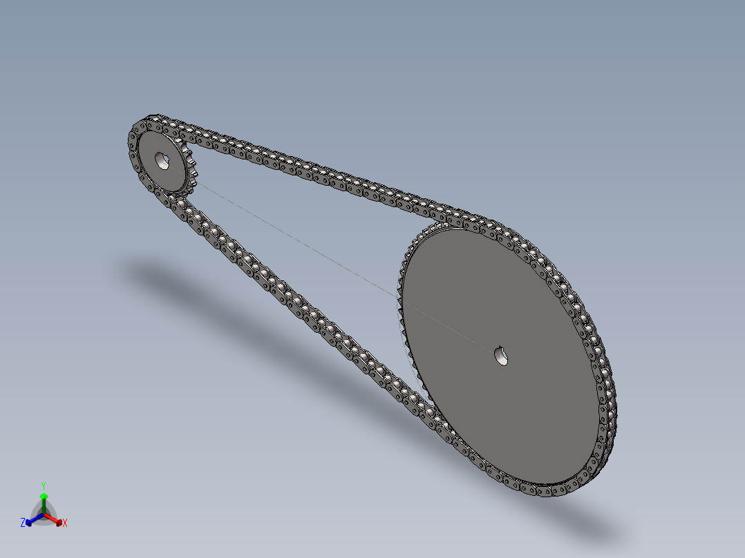 链轮0416正等轴测图