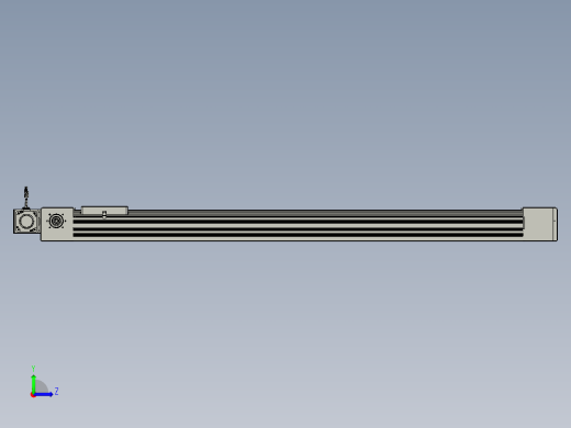 威洛博直线电机模组EB10-L224-S1500-BR-ZP75-MS3-5K左视缩略图