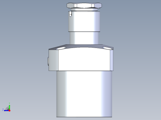 KOSMEKLG1050-GR-Y30多系列多零件图纸模型右视缩略图