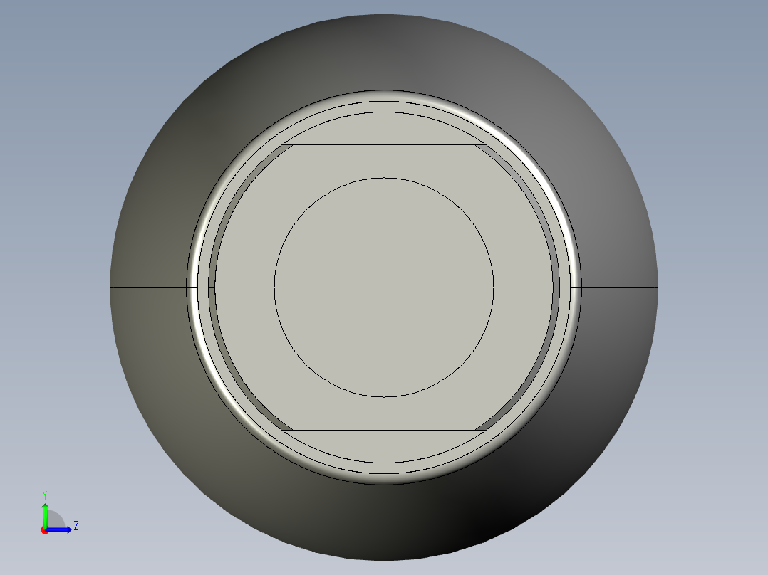 把手(迴轉)GR-3D多系列多零件图纸模型左视图