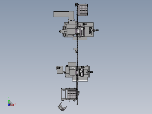 全自动送料系统自动磨削生产线前视缩略图