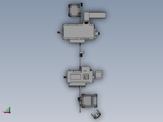 全自动送料系统自动磨削生产线后视缩略图