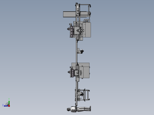 全自动送料系统自动磨削生产线右视缩略图