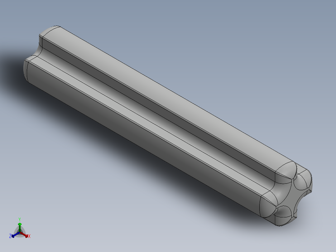 乐高机械组车桥-4519 White Technic Axle 3主视图