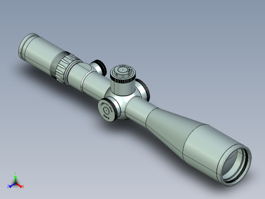 1015R15狙击步枪UG设计
