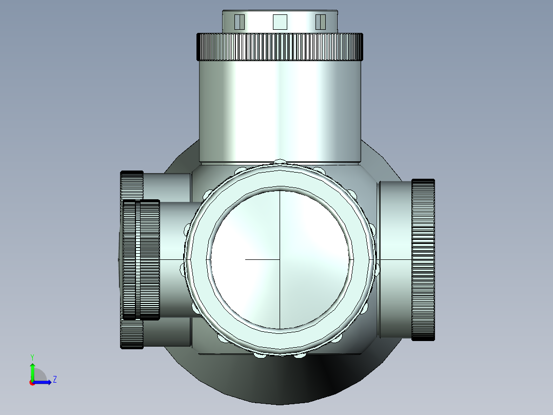 1015R15狙击步枪UG设计左视图