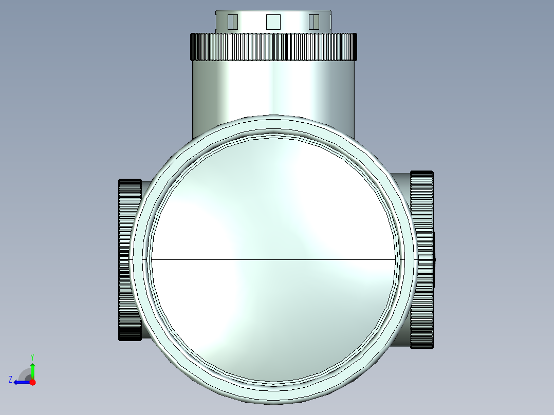 1015R15狙击步枪UG设计右视图