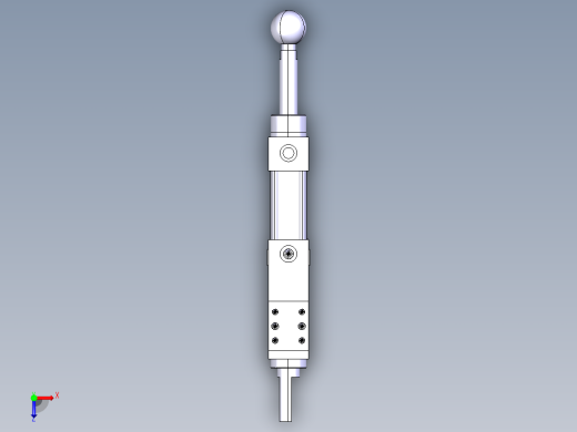 德克斯TUNKERS气缸数模SZK_63_1_Z_A22_T12_TUENKERS俯视缩略图