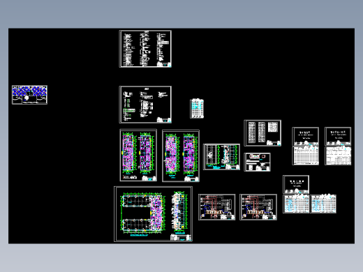 某生产车间HVAC系统套图