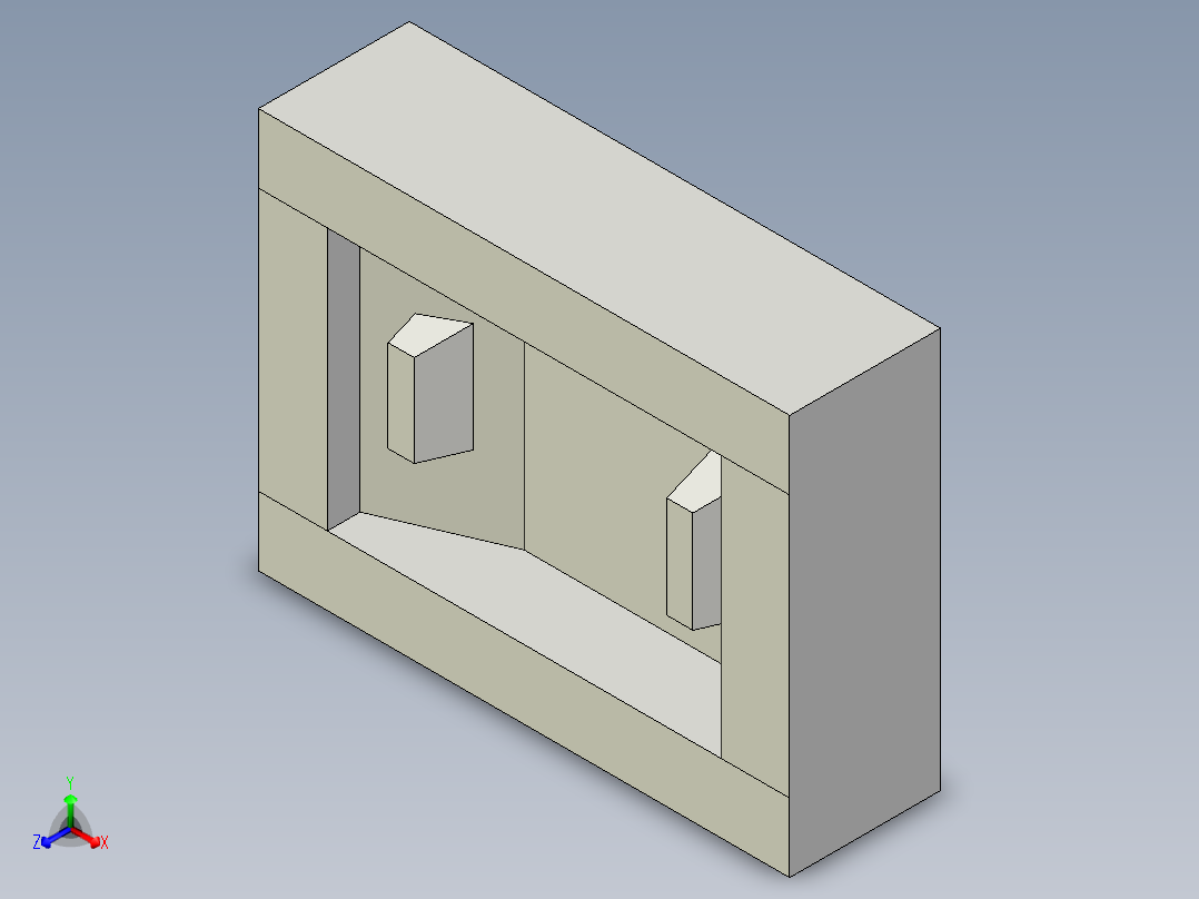 插铣UG程序编程刀路正等轴测图