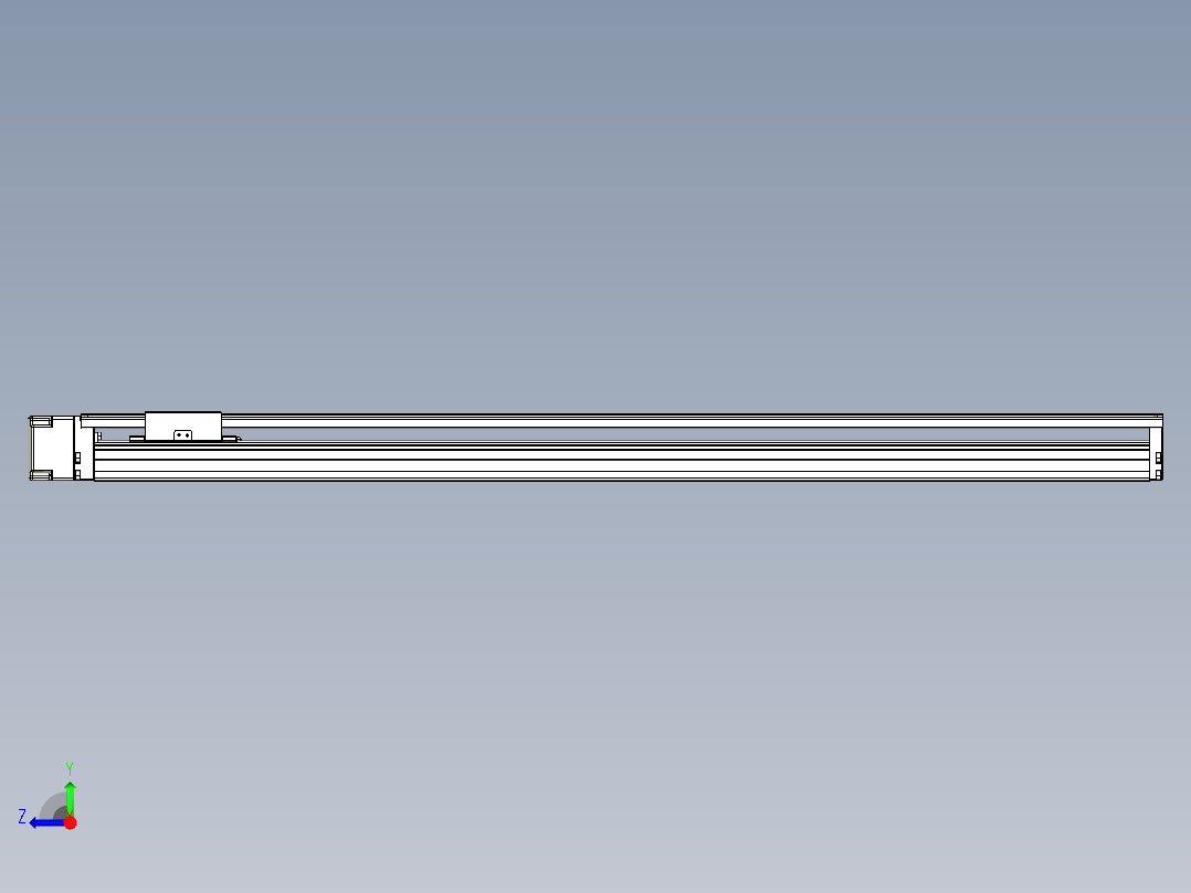TPA-KNR-86E-1610C-L900A1-ML-BJ57-N3线性模块铝制底座右视图