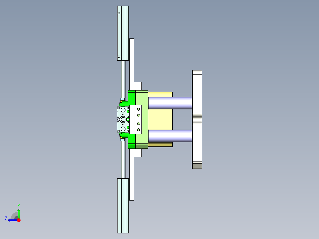 R3-笔记本CNC工装夹具三维模型CNC7-1228右视图