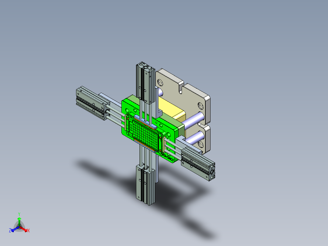 R3-笔记本CNC工装夹具三维模型CNC7-1228正等轴测图