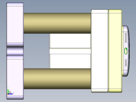 X1-笔记本CNC工装夹具三维模型CNC8-0424左视缩略图