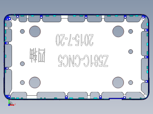 Z581C-笔记本CNC工装夹具三维模型CNC5-0723前视缩略图