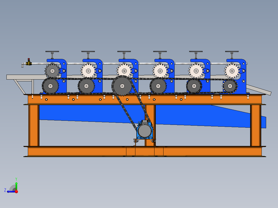 薄板机sw19可编辑右视图